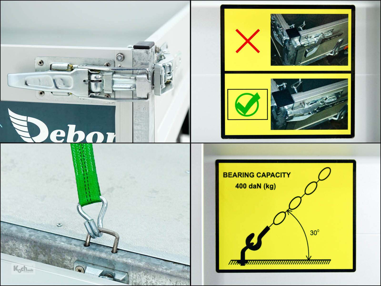 Anhänger типа Sonstige Debon Heckkipper 155x305cm 2,0t|E-Pumpe (Ki12311666So), Neumaschine в Winsen (Luhe) (Фотография 12)